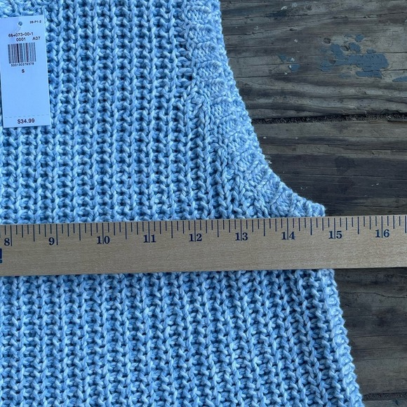 Old Navy Knit Chunky Sweater Tank Top Women's Size S NWT - Picture 4 of 7